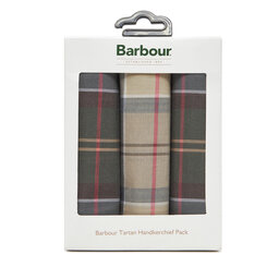 Barbour Σετ 3 μαντηλάκια Barbour MAC0010TA11 Πράσινο