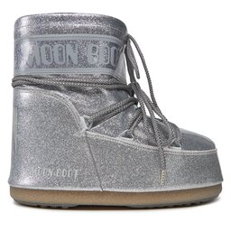 

Снігоходи Moon Boot Low Glitter 14094400002 Silver 002, Срібний