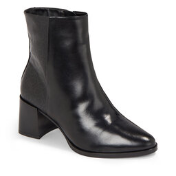 Calvin Klein Botki Calvin Klein Almond Ankle Boot 55 - Epi Mn Mx HW0HW01701 Ck Black BEH