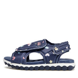 

Босоніжки Bibi Summer Roller Spoi 1103100 Naval/Print/Cherry, Cиній