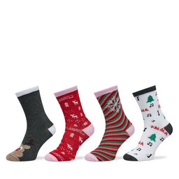 Vero Moda Moteriškų ilgų kojinių komplektas (4 poros) Vero Moda 10274034 Spalvota