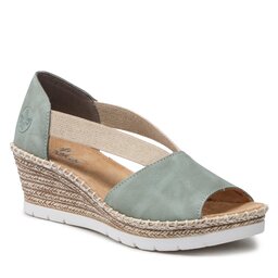 Rieker Sandaler Rieker 619X1-52 Grun