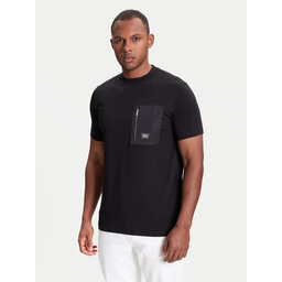 KARL LAGERFELD KARL LAGERFELD Póló 755046 553235 Fekete Regular Fit