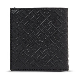 

Чоловічий гаманець Tommy Hilfiger Th Monogram Trifold AM0AM11934 Black BDS, Чорний
