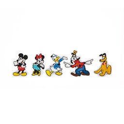 

Прикраса для взуття Crocs Jibbitz™ Disney Mickey & Friends 5 Pack 10010001 Кольоровий