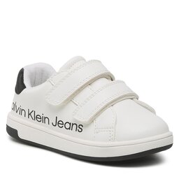 Calvin Klein Jeans Αθλητικά Calvin Klein Jeans Low Cut Lace-Up Sneaker V1X9-80325-1355 White/Black X002
