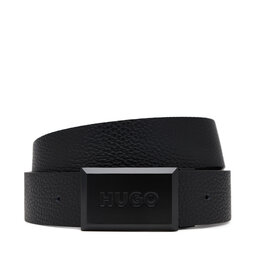 HUGO Чоловічий ремінь HUGO 50529706 Чорний