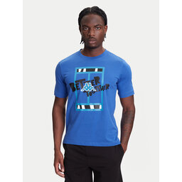 Kappa Kappa Camiseta 351U8JW 741 Azul Regular Fit