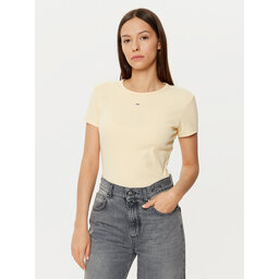 Tommy Jeans Tommy Jeans Футболка Essential DW0DW17383 Бежевий Slim Fit
