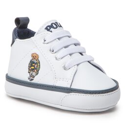 Polo Ralph Lauren Poltopánky Polo Ralph Lauren Quilton Bear Gore Hi RL100684 White/Navy