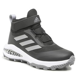 adidas Skor adidas Fortarun Atr El K GZ180 Core Black/Silver Mettalic/Cloud White