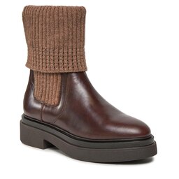 Gant Členková obuv s elastickým prvkom Gant Zandrin Chelsea Boot 27551382 Dark Brown