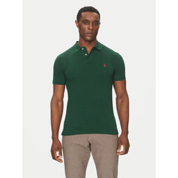 Polo Ralph Lauren Polo Ralph Lauren Polo majica Core Replen 710795080 Zelena Slim Fit