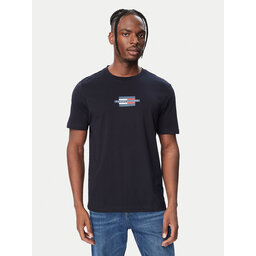 Tommy Hilfiger Tommy Hilfiger T-Shirt Flag Box MW0MW38636 Dunkelblau Regular Fit