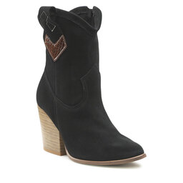 Roberto Botine Roberto 2808 Czarny Welur