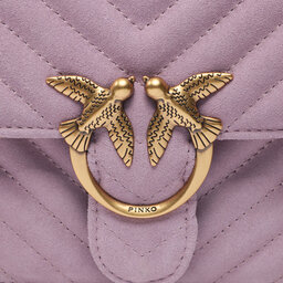 

Сумка Pinko Love One Top Handle Mini Light PE 23 PLTT 100071 A0F6 Lilac Y13Q, Фіолетовий