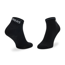 

Набір 3 пар низьких шкарпеток unisex Skechers SK43022 Black 9999, Чорний