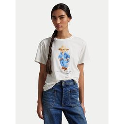 Polo Ralph Lauren Polo Ralph Lauren Camiseta 211959104 Blanco Regular Fit
