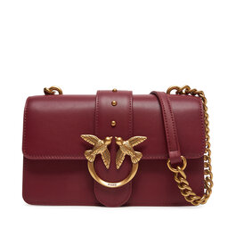 PINKO Handtasche PINKO Love One Mini Cl PE 25 PCPL 100059 A0F1 Dunkelrot