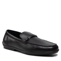 Calvin Klein Mockasiner Calvin Klein Driving Shoe Metal HM0HM00430 Triple Black 00U