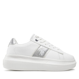 

Снікерcи U.S. Polo Assn. Helis006 HELIS006W/2Y1 Whi/Sil01, Білий