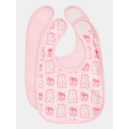 Guess 2er Set Lätzchen Guess H3GW08 KA6W0 Rosa