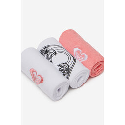 Roxy Calzini Roxy AS_ROXY_05W_SS25 (3-PACK) Rosa