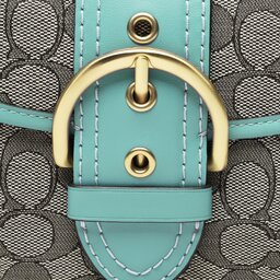 

Сумка Coach Sig Jacq Sh Bg CJ814 B4VSW B4/Faded Blue, Сірий
