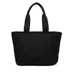 Calvin Klein Jeans Τσάντα Calvin Klein Jeans Summer Canvas Tote LV04K3098G Μαύρο