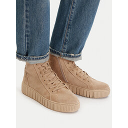 Tamaris Schnürschuhe Tamaris 1-25205-45 Beige