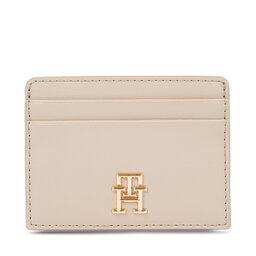 Tommy Hilfiger Damen Geldbörse Tommy Hilfiger Iconic Tommy Cc Holder AW0AW15897 Merino ABO