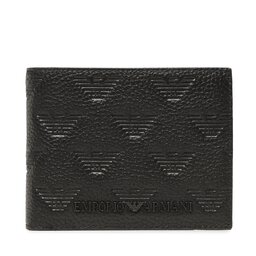 Emporio Armani Große Herren Geldbörse Emporio Armani YEM176 Y142V 81072 Black
