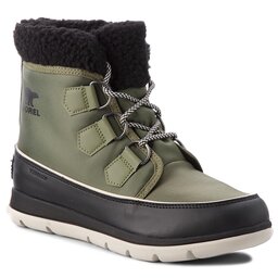 Sorel Schneeschuhe Sorel Explorer Carnival NL3040 Hiker Green 371