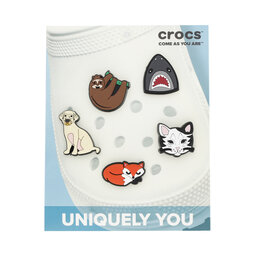 Crocs Декорация за обувки Crocs Jibbitz™ Animal Lover 5 Pack 10008038 Цветен