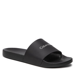 Calvin Klein Jeans Mules / sandales de bain Calvin Klein Jeans Pool Slide HM0HM00455 Ck Black BEH