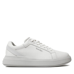 Calvin Klein Sneakersy Calvin Klein Low Top Lace Up W/ Stripe HM0HM01494 Biały