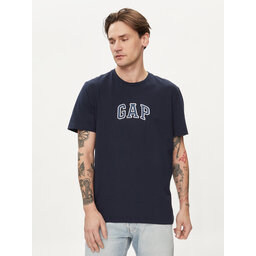 Gap Gap Marškinėliai 570044-03 Tamsiai mėlyna Regular Fit