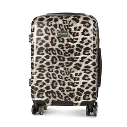 

Салонна валіза Puccini Beverly Hills ABS015C Leopard/Lamprd/Beż 6, Кольоровий