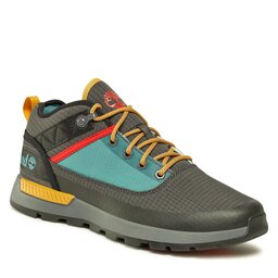 Timberland Trekkingschuhe Timberland Field Trekker Mid Fabric TB0A61CVW081 Dk Grey Mesh w Blue