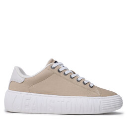 

Снікерcи Tommy Jeans New Cupsole Cnvas Lc EN0EN02171 Gentle Gold AB9, Бежевий