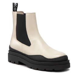 Bianco Kotníková obuv s elastickým prvkem Bianco 11300006 Beige