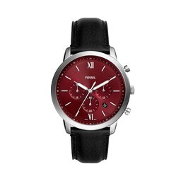 Fossil Zegarek Fossil Neutra Cheono FS6016 Burgundy/Black