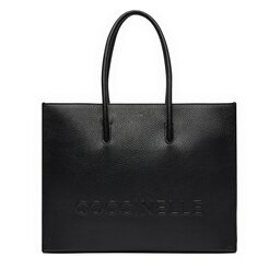 Coccinelle Handtasche Coccinelle QBB Coccinellemyrtha Maxi Log E1 QBB 18 02 01 Schwarz