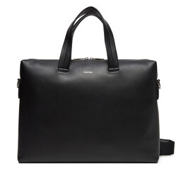Calvin Klein Torba na laptopa Calvin Klein Ck Premium Leather Laptop Bag K50K512939 Czarny