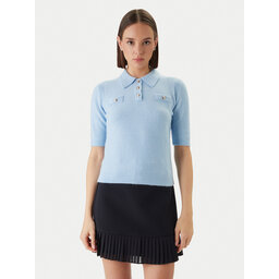Morgan Morgan Поло 261-MSOFI Світло-синій Slim Fit