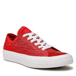 Converse Πάνινα παπούτσια Converse Ctas X Nike Flyknit Ox 157593C Casino/Team Red/White