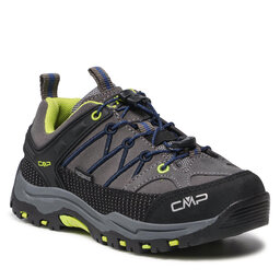 CMP Παπούτσια πεζοπορίας CMP Kids Rigel Low Trekking Shoes Wp 3Q13244 Graffite/Marine 35UD