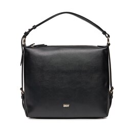 DKNY Handväska DKNY The Village Sm Hobo R33CKY44 Blk/Gold BGD