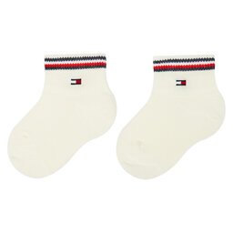 

Набір 3 пар високих дитячих шкарпеток Tommy Hilfiger 701222674 Marshmallow/Tommy Original 001, Écru