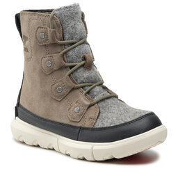 Sorel Vinterskor Sorel Explorer II Joan Felt Wp NC4461-3655 Sage/Fawn